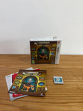 Professor Layton and the Azran Legacy cream Nintendo 3DS game case with manual and cartridge.