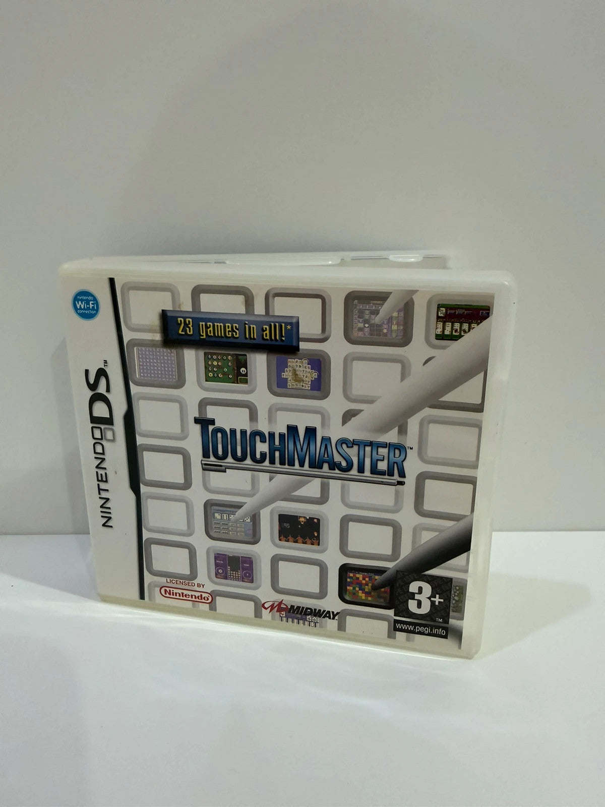 TouchMaster Nintendo DS game cartridge with original case and manual, very good condition.
