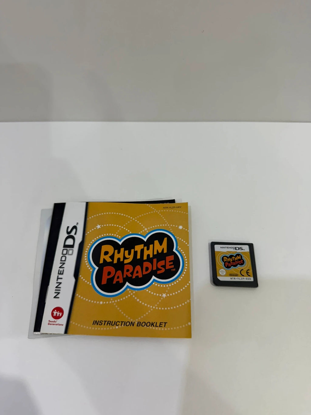 Rhythm Paradise Nintendo DS game complete with manual and original case, very good condition.