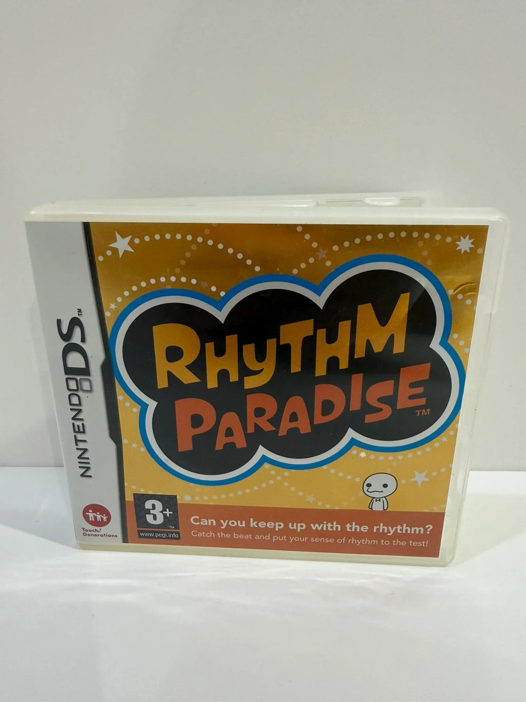Rhythm Paradise Nintendo DS game complete with manual and original case, very good condition.