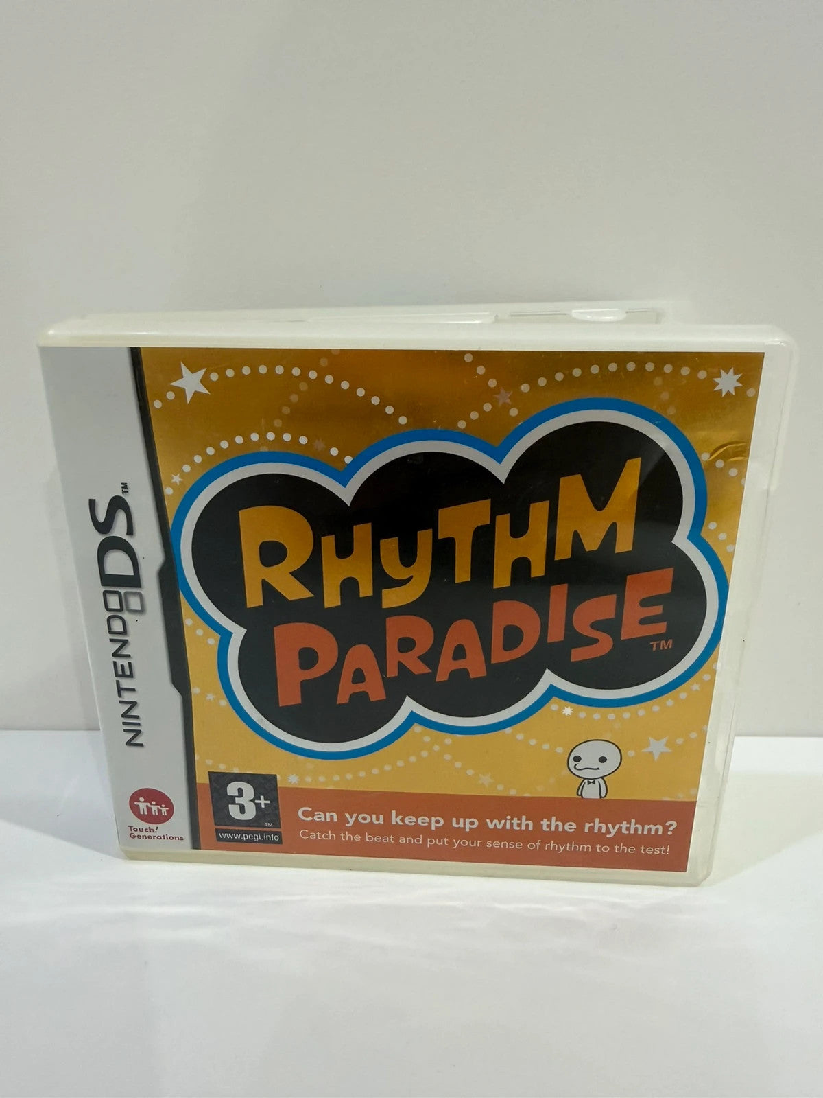 Rhythm Paradise Nintendo DS game complete with manual and original case, very good condition.