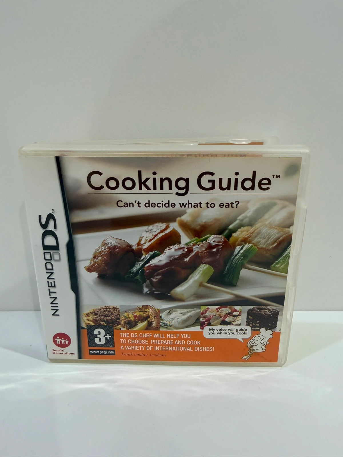 Nintendo DS Cooking Guide video game complete with manual and original case.