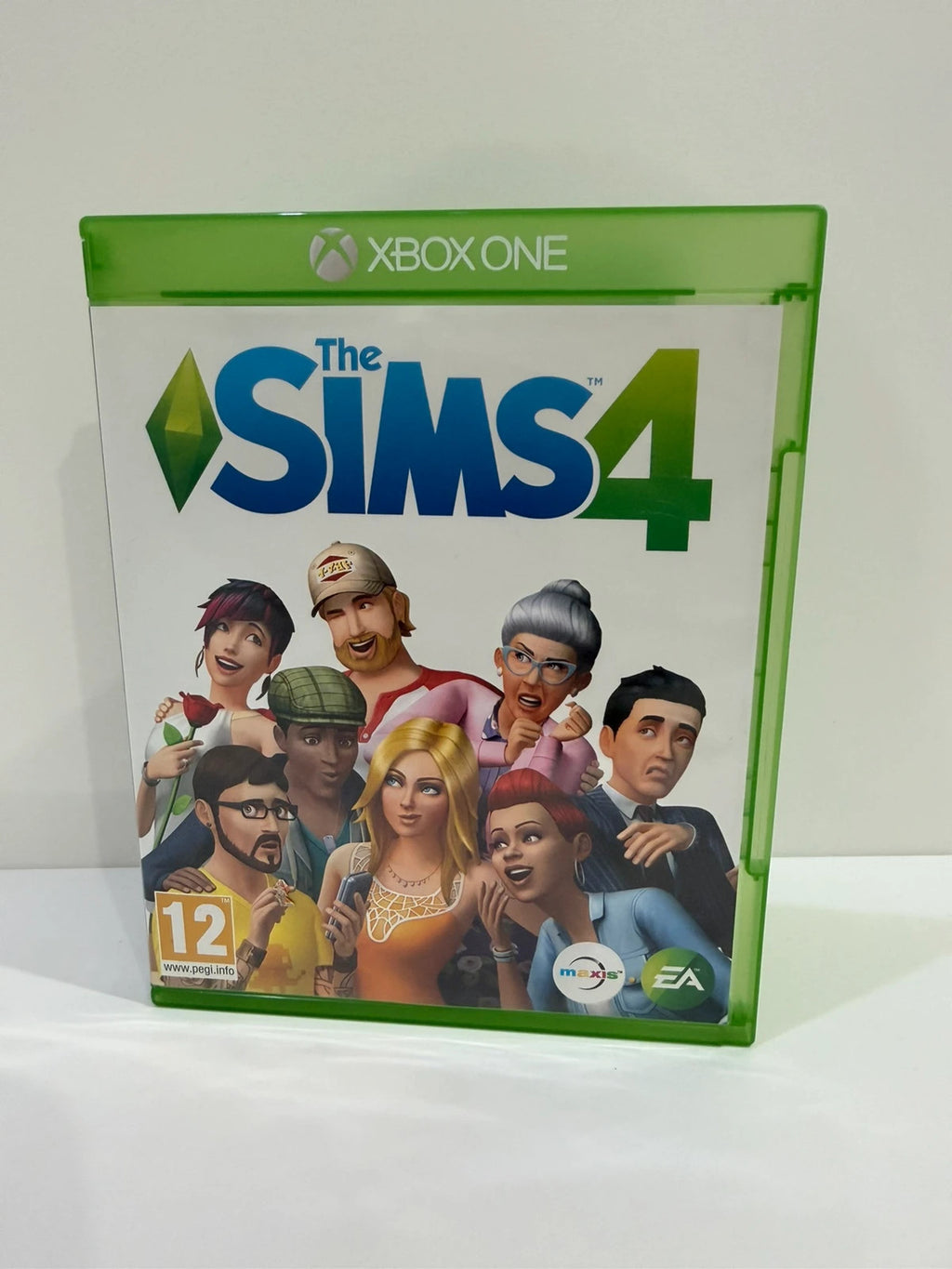 The Sims 4 Xbox One game disc with manual and case in very good condition.