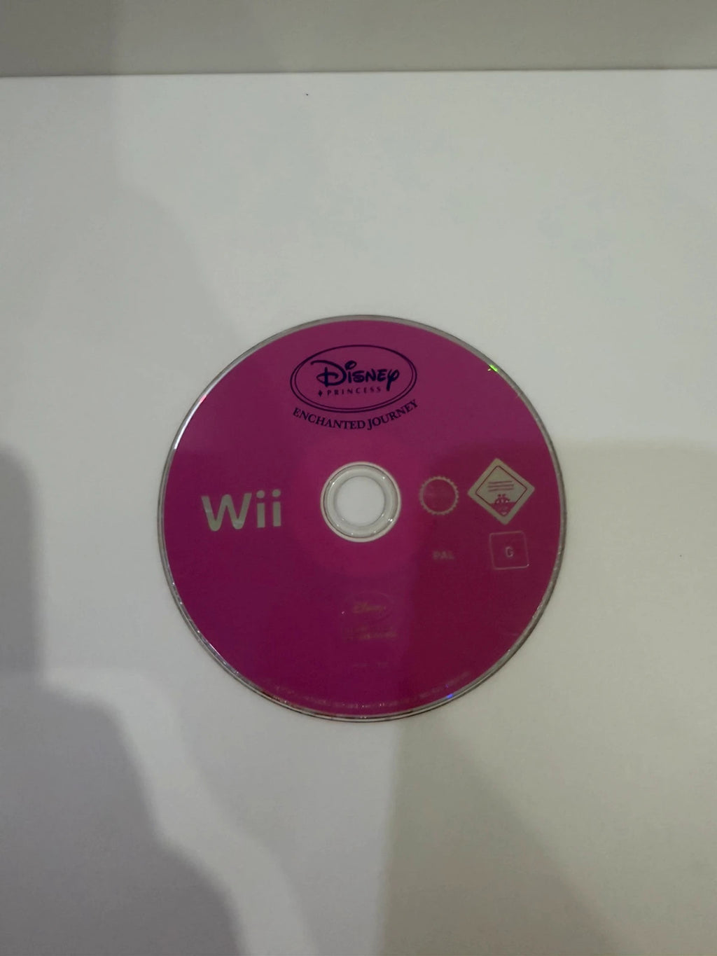 Disney Princess video game for Nintendo Wii with colorful cover art and game disc.