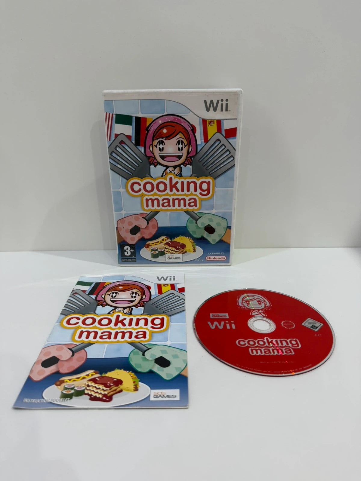 Cooking Mama video game for Nintendo Wii complete with manual and case.