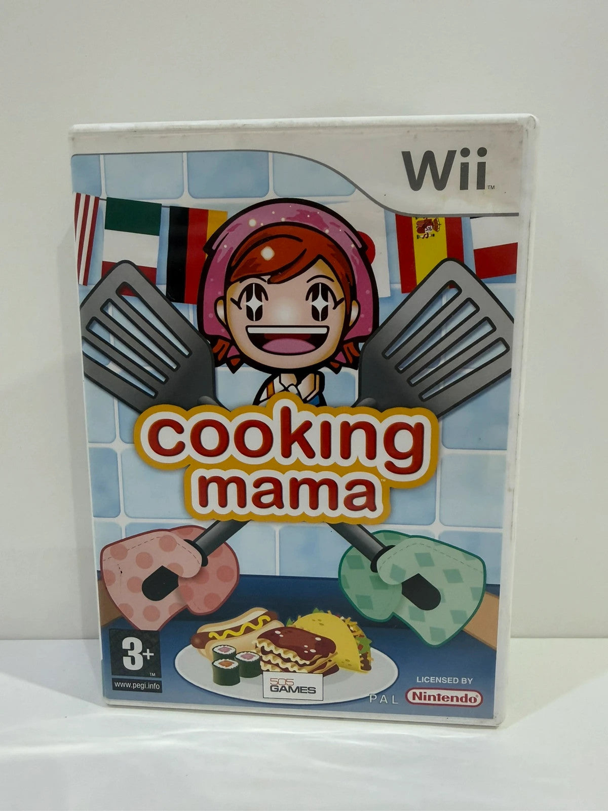 Cooking Mama video game for Nintendo Wii complete with manual and case.