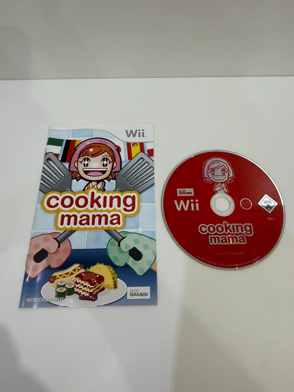 Cooking Mama video game for Nintendo Wii complete with manual and case.