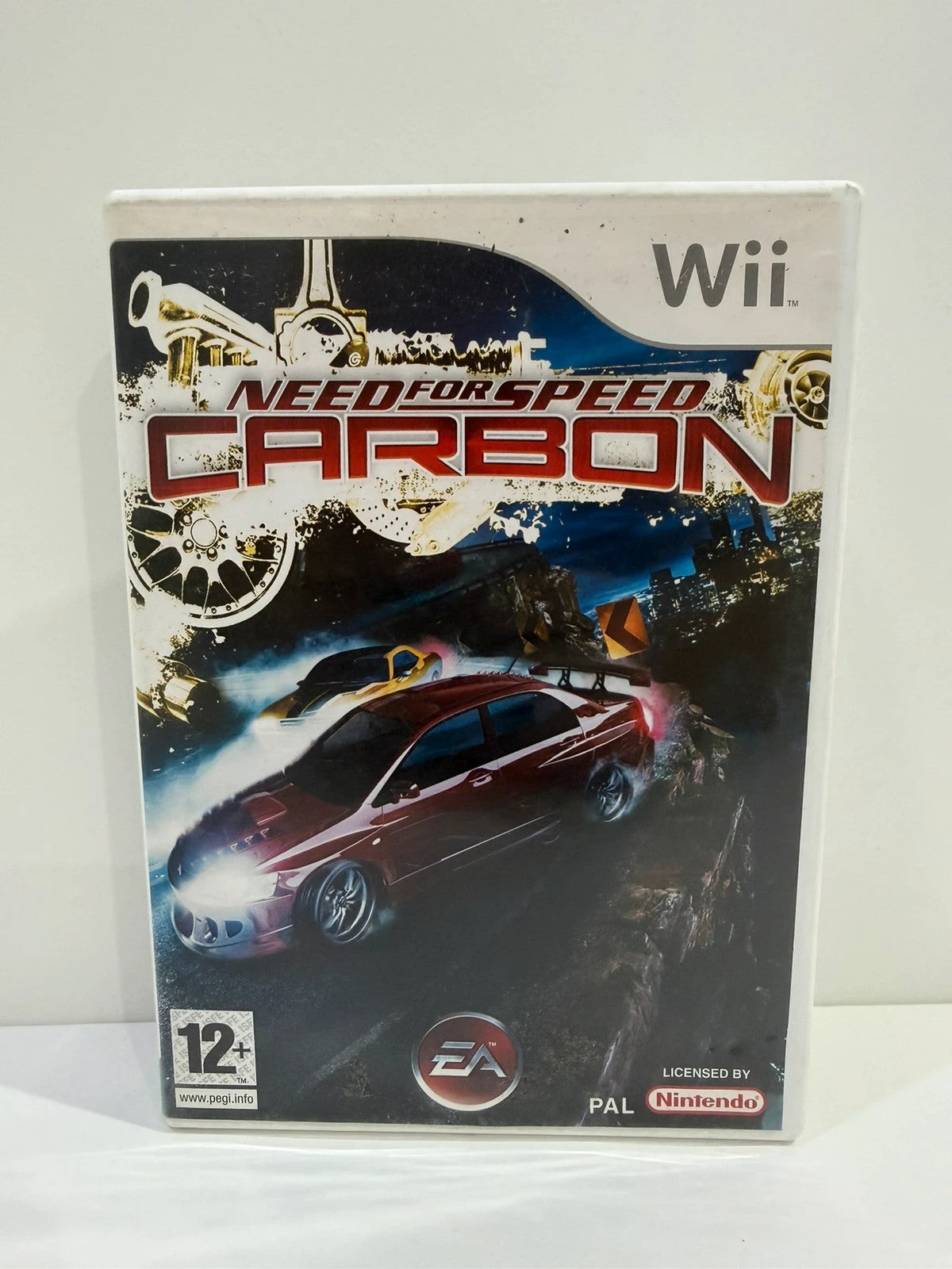 Need For Speed Carbon Nintendo Wii game case with disc and manual in very good condition.