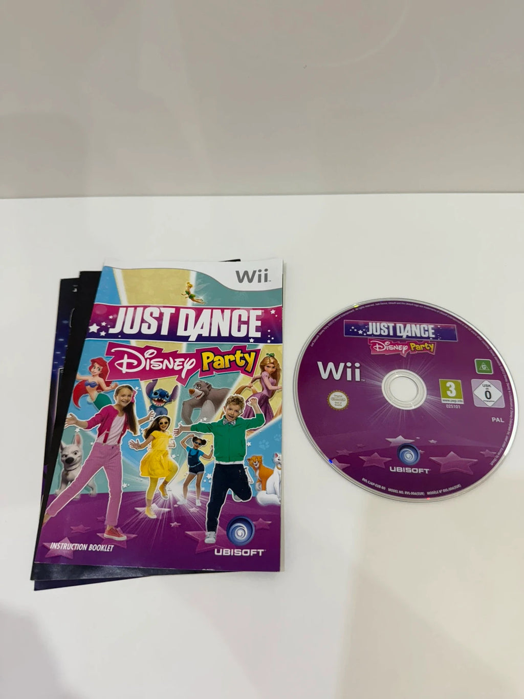 Just Dance Disney Party video game for Nintendo Wii with case and manual.