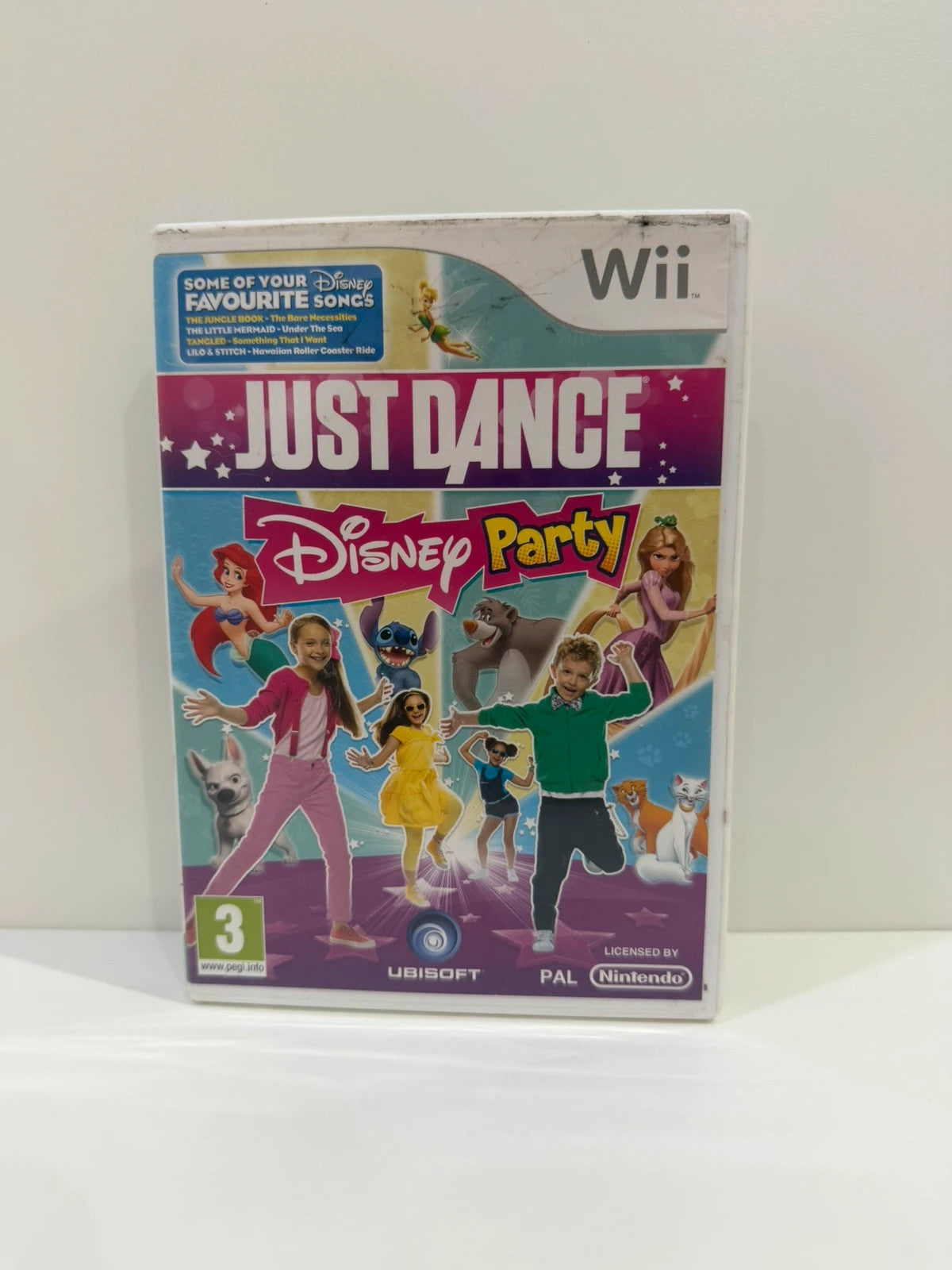 Just Dance Disney Party video game for Nintendo Wii with case and manual.