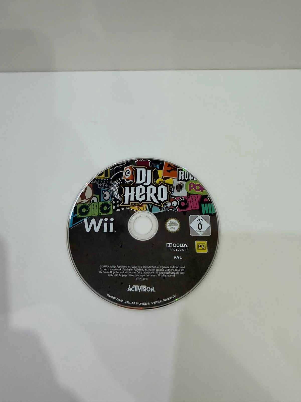 DJ Hero video game for Nintendo Wii, includes case and disc, no manual.