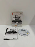 DJ Hero 2 video game for Nintendo Wii with complete manual and damaged case.