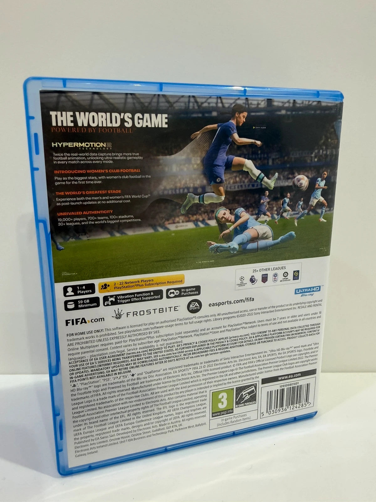 FIFA 23 video game for PlayStation 5 with disc and cover in very good condition.