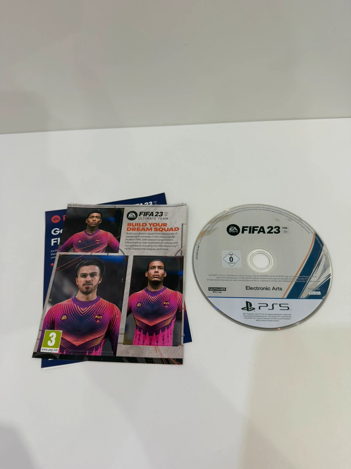 FIFA 23 video game for PlayStation 5 with disc and cover in very good condition.