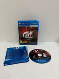 Gran Turismo Sport PS4 game case with disc, manual, and cover in very good condition.