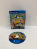 SpongeBob SquarePants PS4 game case with vibrant cover art and disc included.