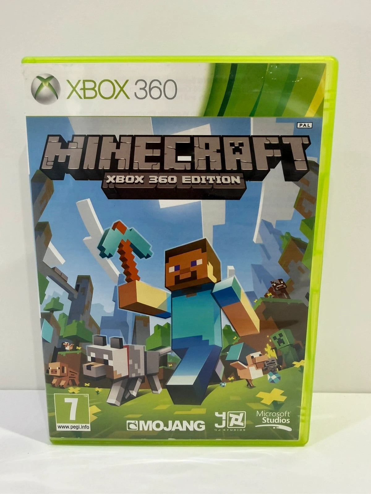 Minecraft Xbox 360 game disc and case in very good condition, no manual included.