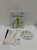 Nintendo Wii Fit Plus game disc and case, very good condition, no manual included.
