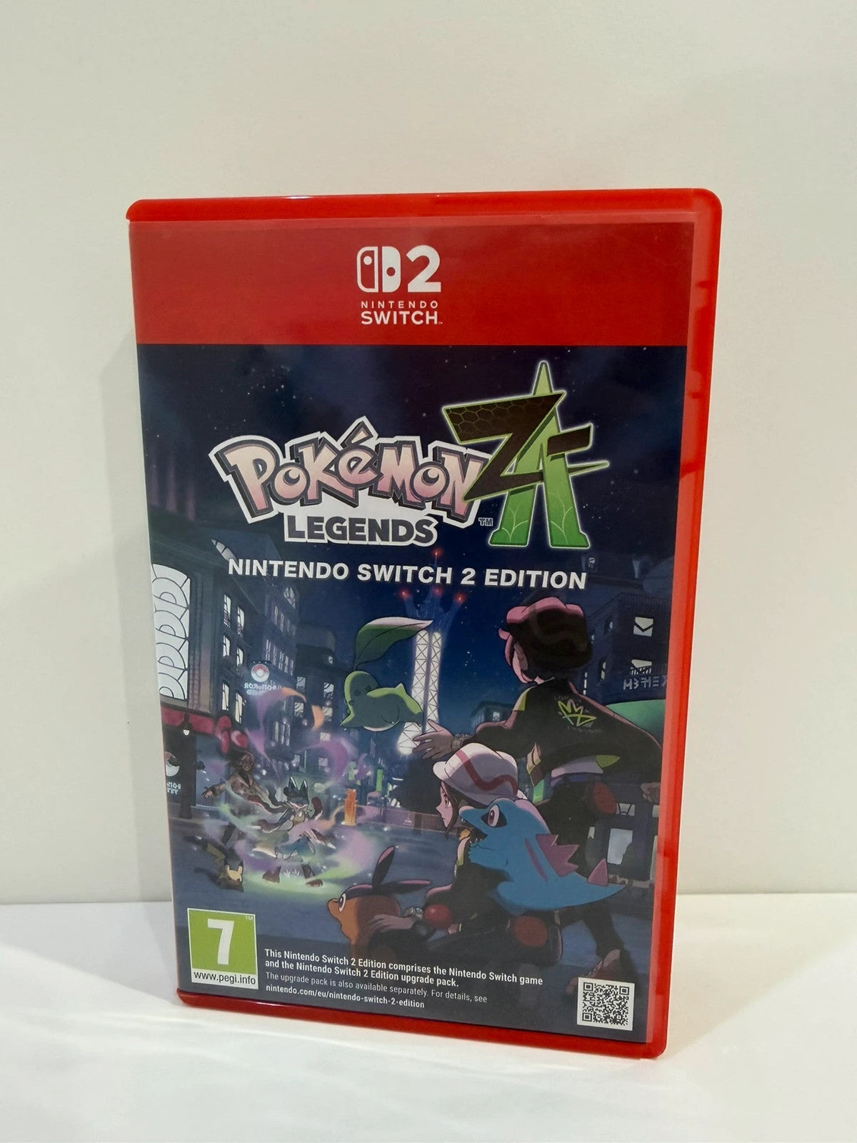 Pokémon video game cartridge and case for Nintendo Switch 2, very good condition.