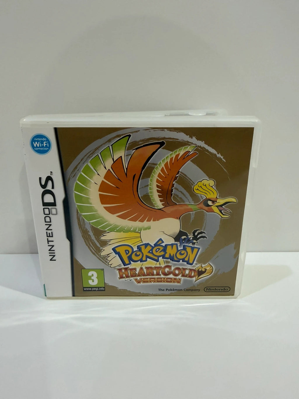 Nintendo DS Pokémon HeartGold game cartridge with case and cover, very good condition.