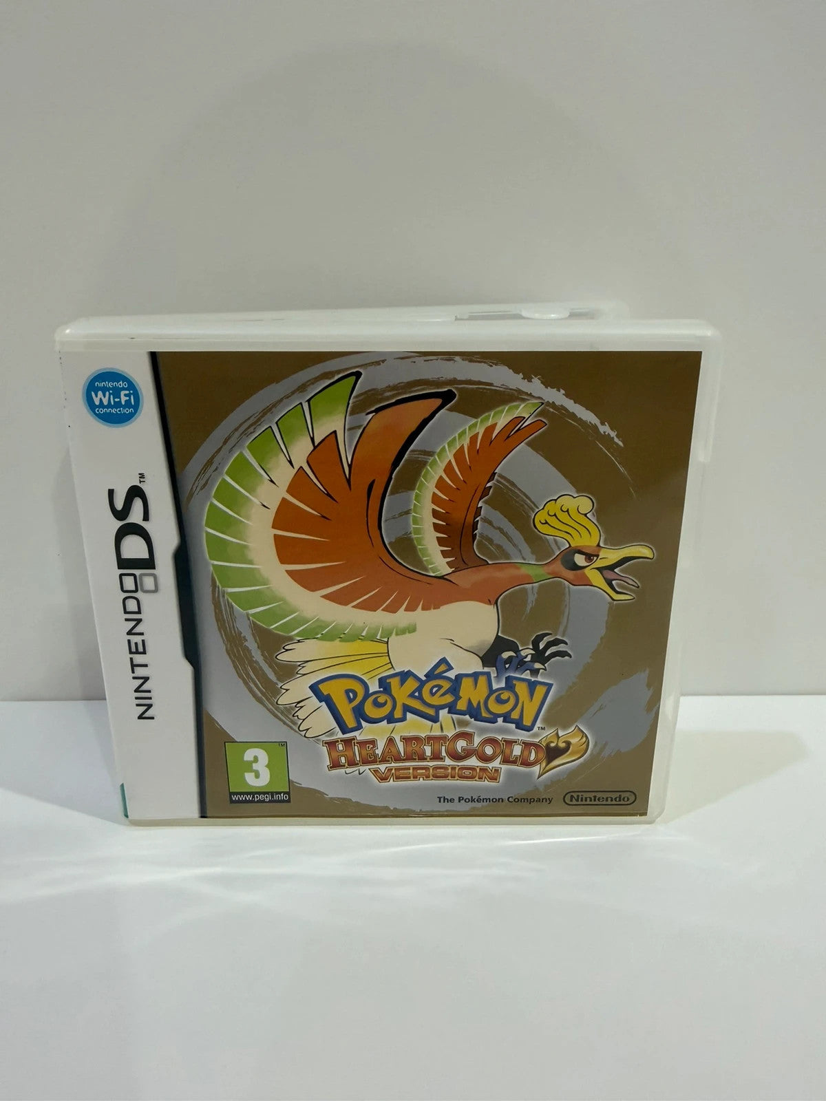 Nintendo DS Pokémon HeartGold game cartridge with case and cover, very good condition.