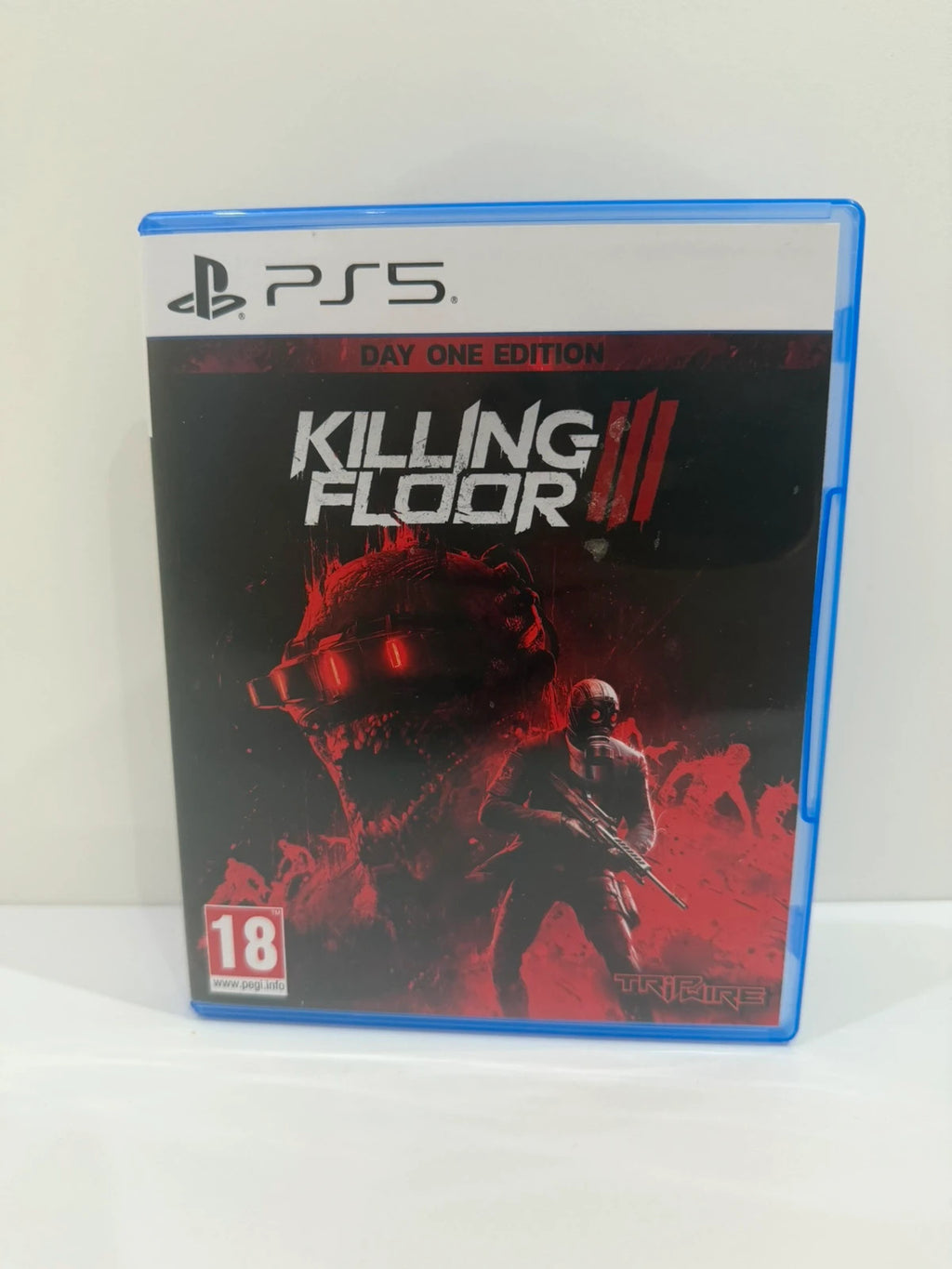 Killing Floor 3 PS5 game disc and case with vibrant cover art, no manual.