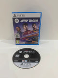 F1 24 PlayStation 5 game disc with case, very good condition, no manual included.