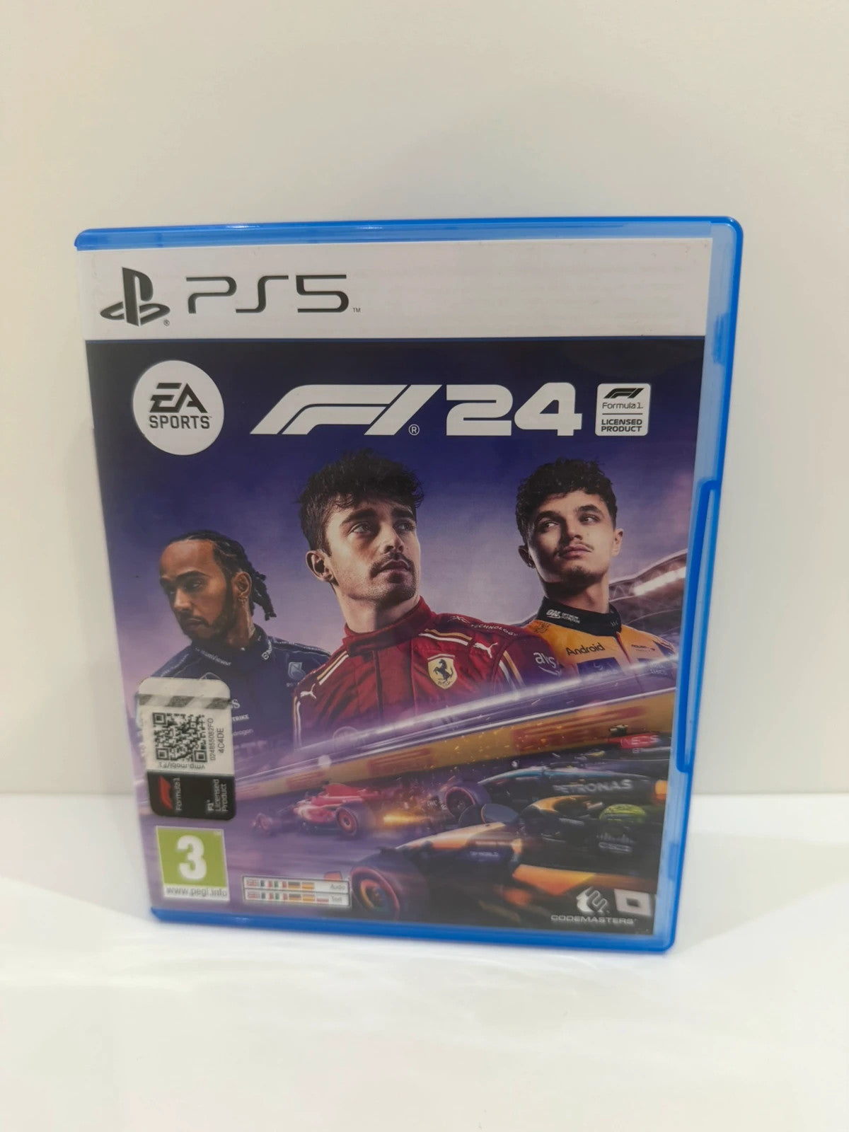 F1 24 PlayStation 5 game disc with case, very good condition, no manual included.