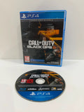 Call of Duty black PS4 game disc with case and cover art.