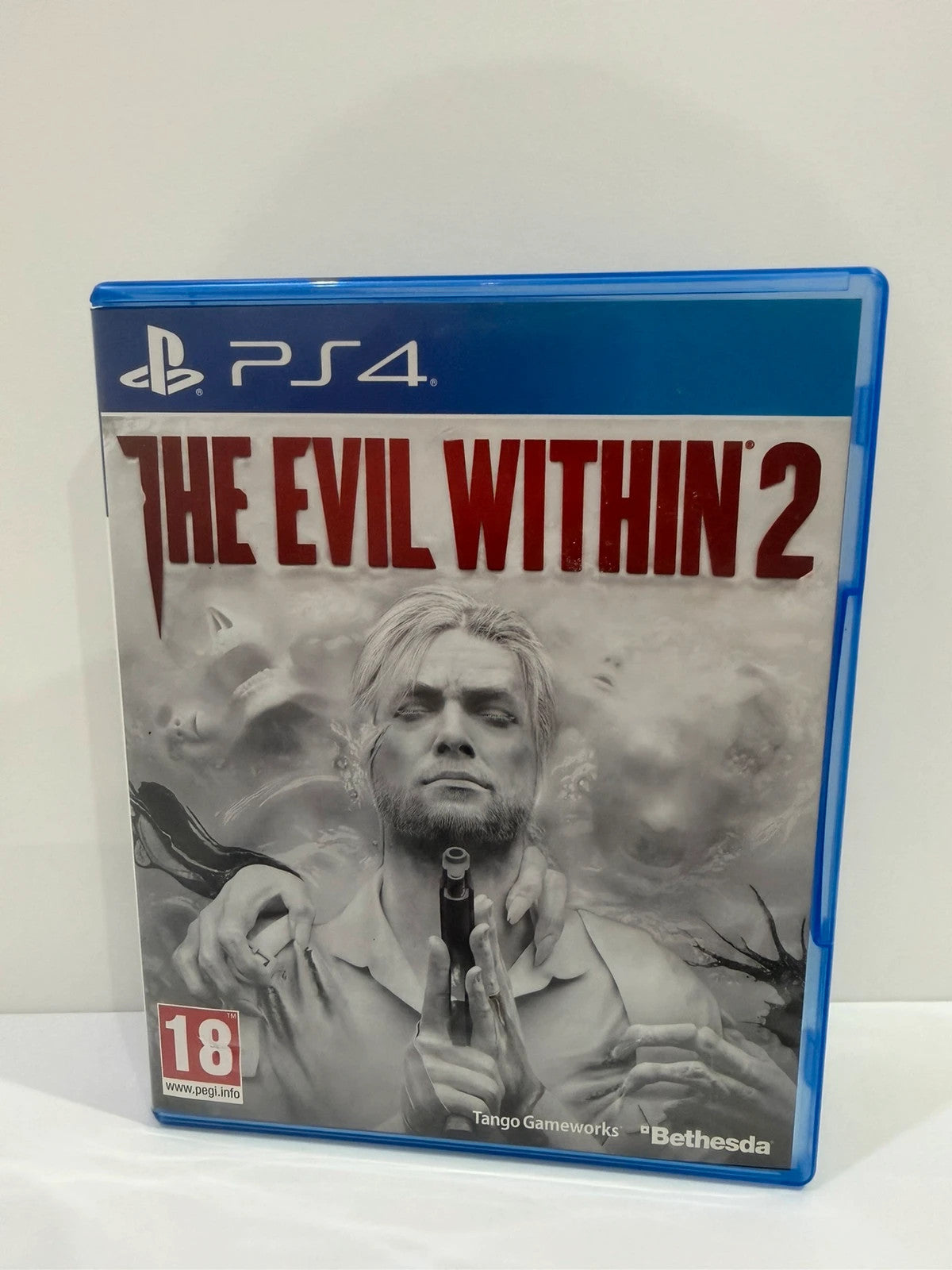 The Evil Within 2 PS4 game case with disc, manual, and cover in very good condition.