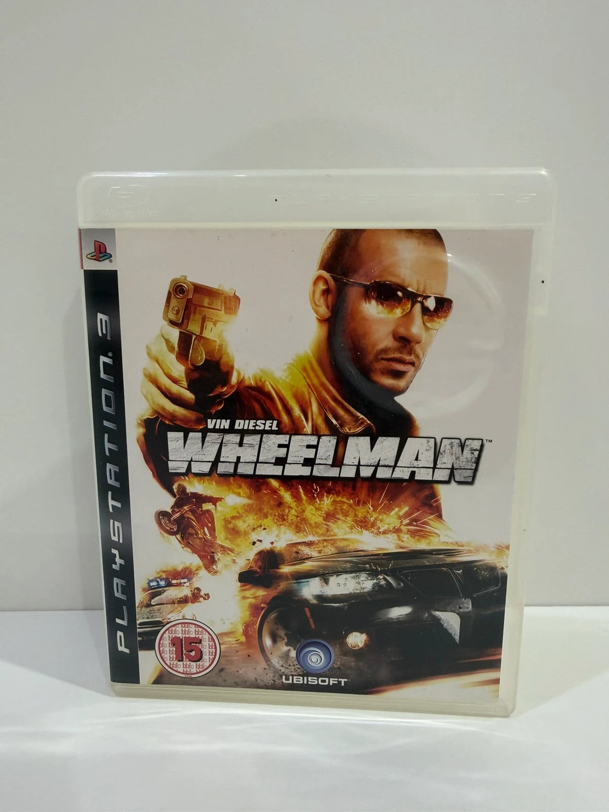 Wheelman PS3 video game complete with manual, featuring Vin Diesel, very good condition.