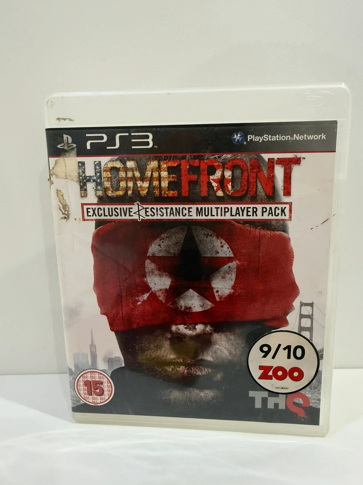 HomeFront PS3 video game complete with manual and disc in very good condition.