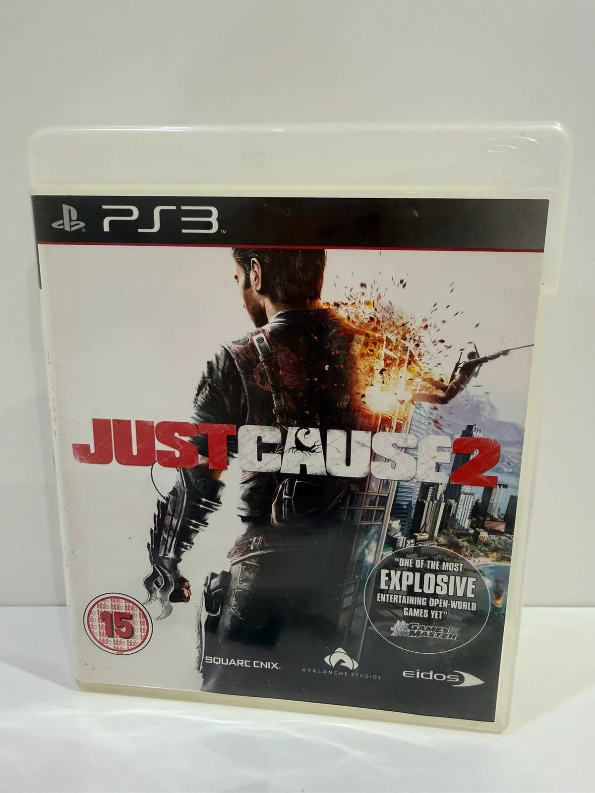 Just Cause 2 PS3 game complete with case, disc, cover, and manual in very good condition.