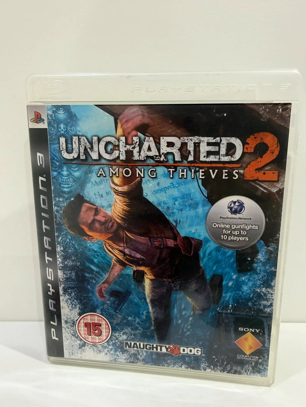 Uncharted 2 video game for PlayStation 3 with complete manual and case.