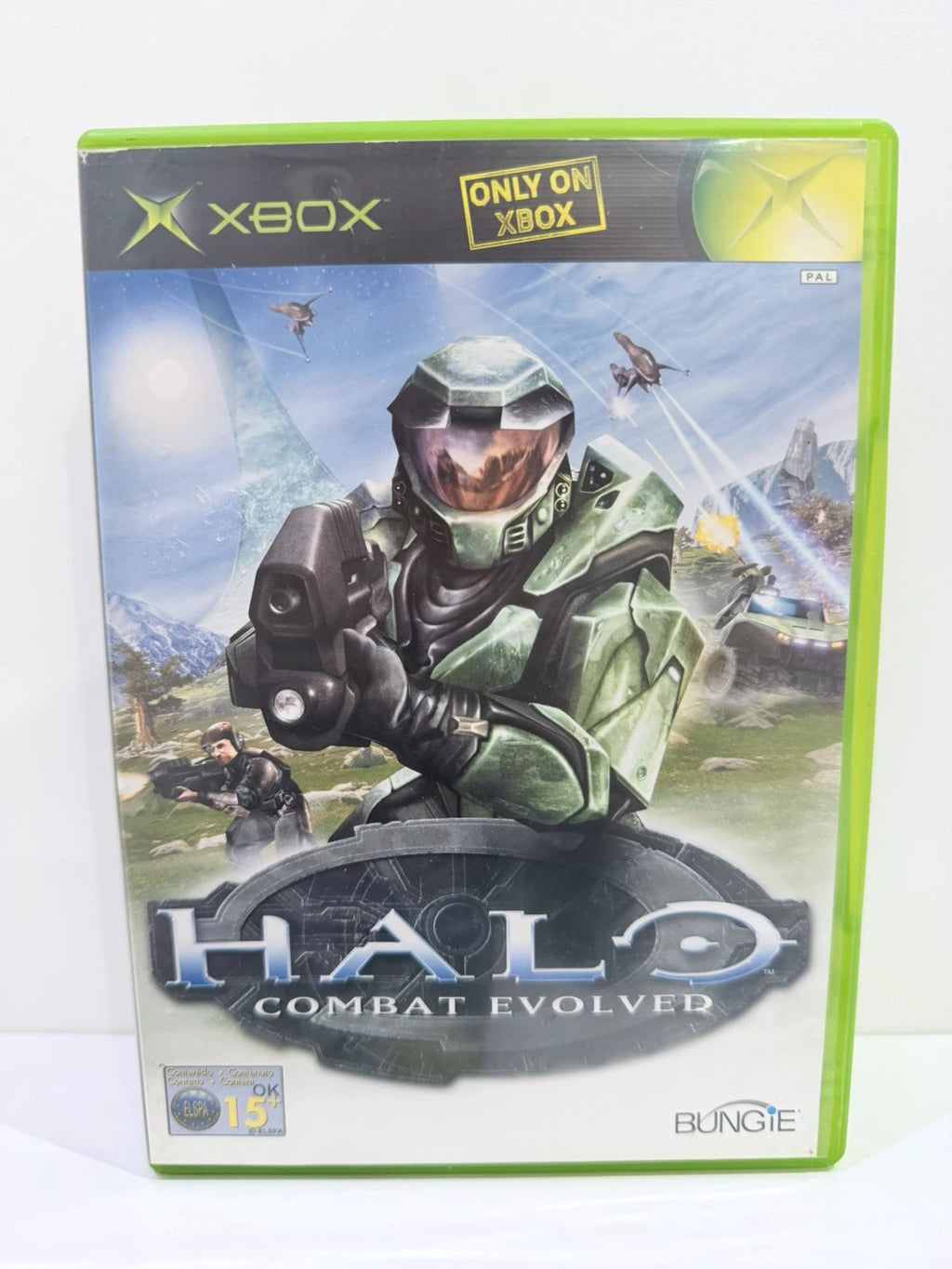 Halo Combat Evolved video game for Xbox, complete with case, disc, and manual.
