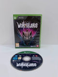 Tiny Tina’s Wonderlands Xbox One game case with colorful cover art and disc included.