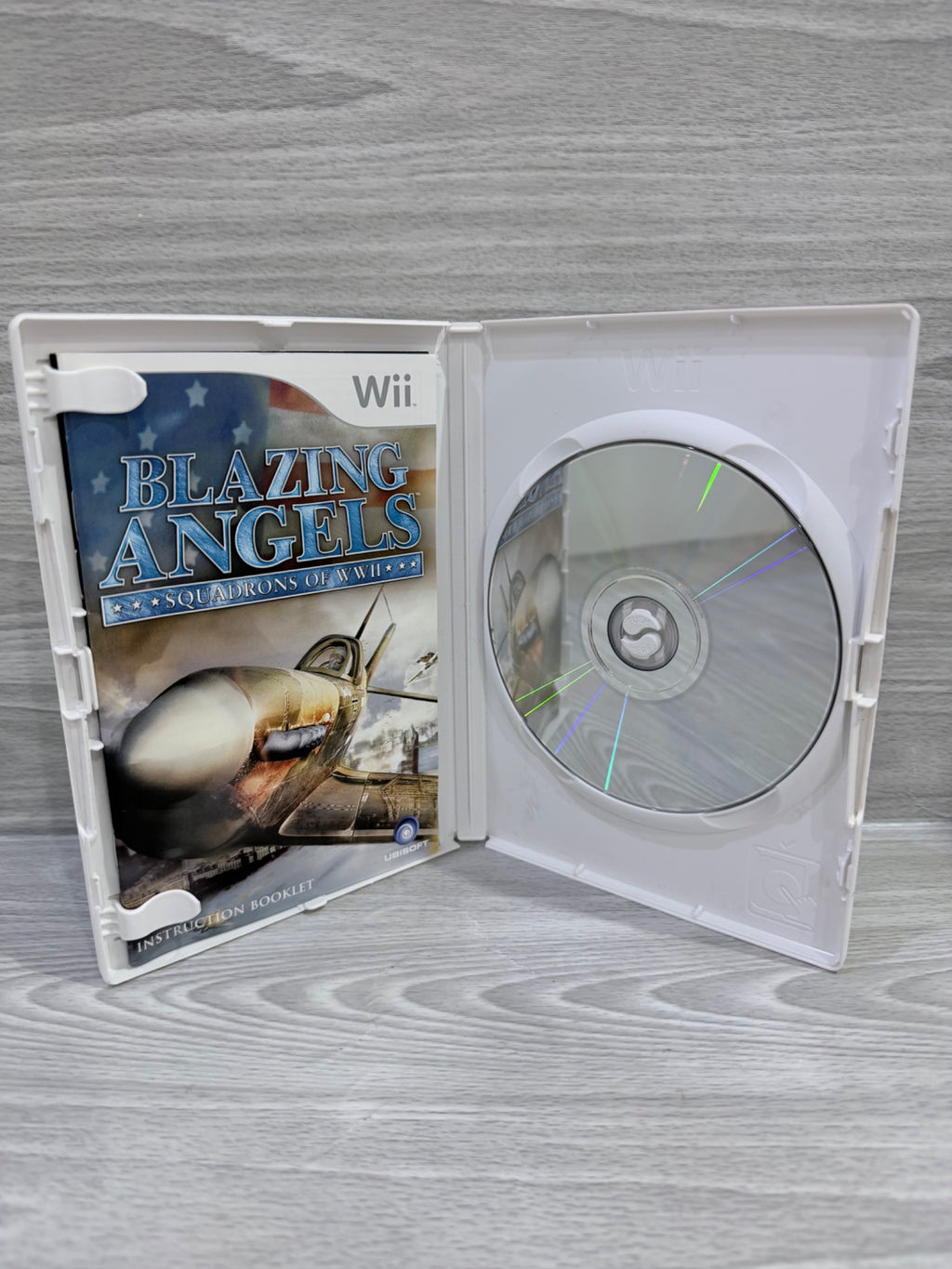 Blazing Angels: Squadrons of WWII Wii Complete With Manual PAL UK Tested Working