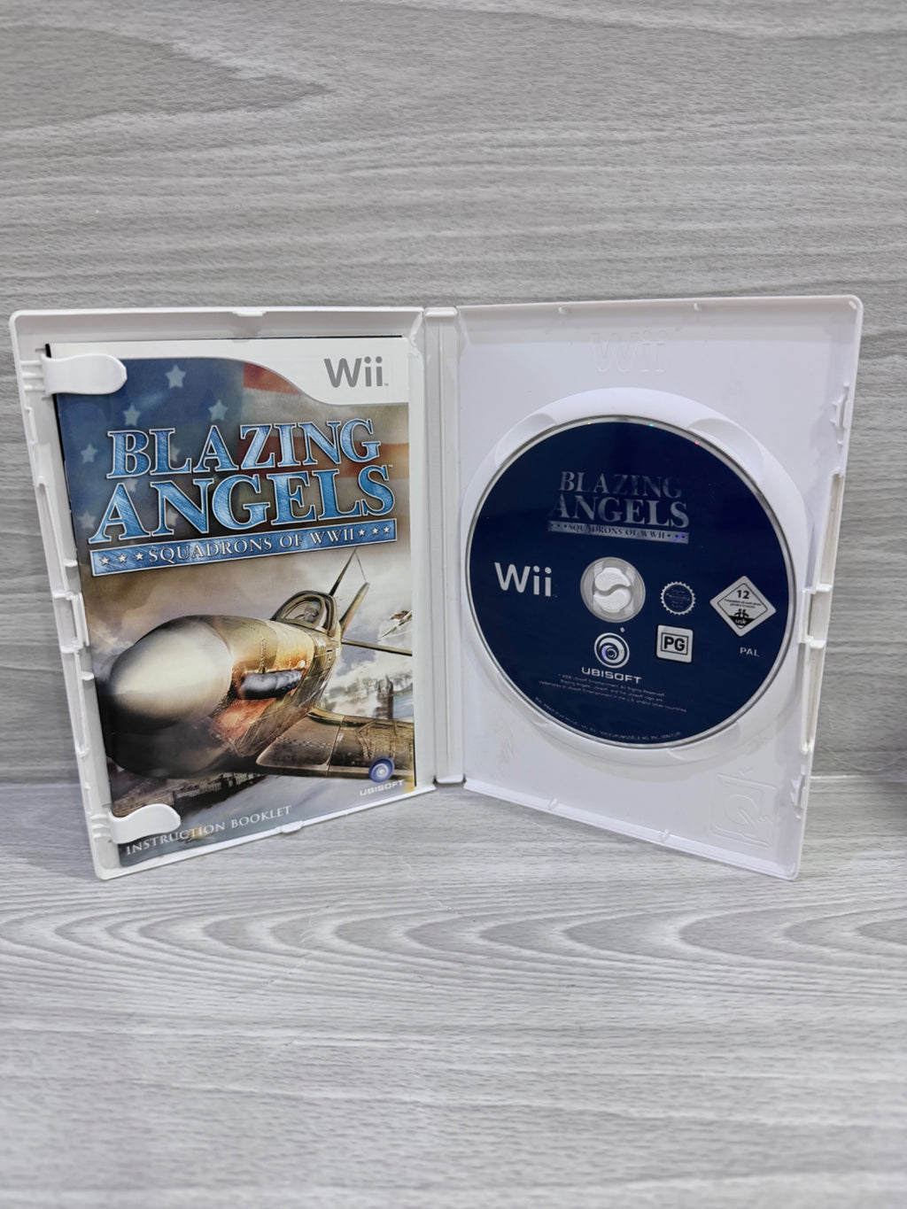 Blazing Angels: Squadrons of WWII Wii Complete With Manual PAL UK Tested Working