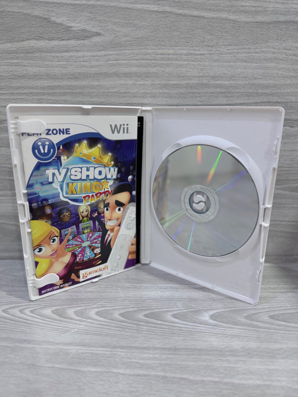 TV Show King Party Nintendo Wii Complete With Manual PAL UK Tested Working