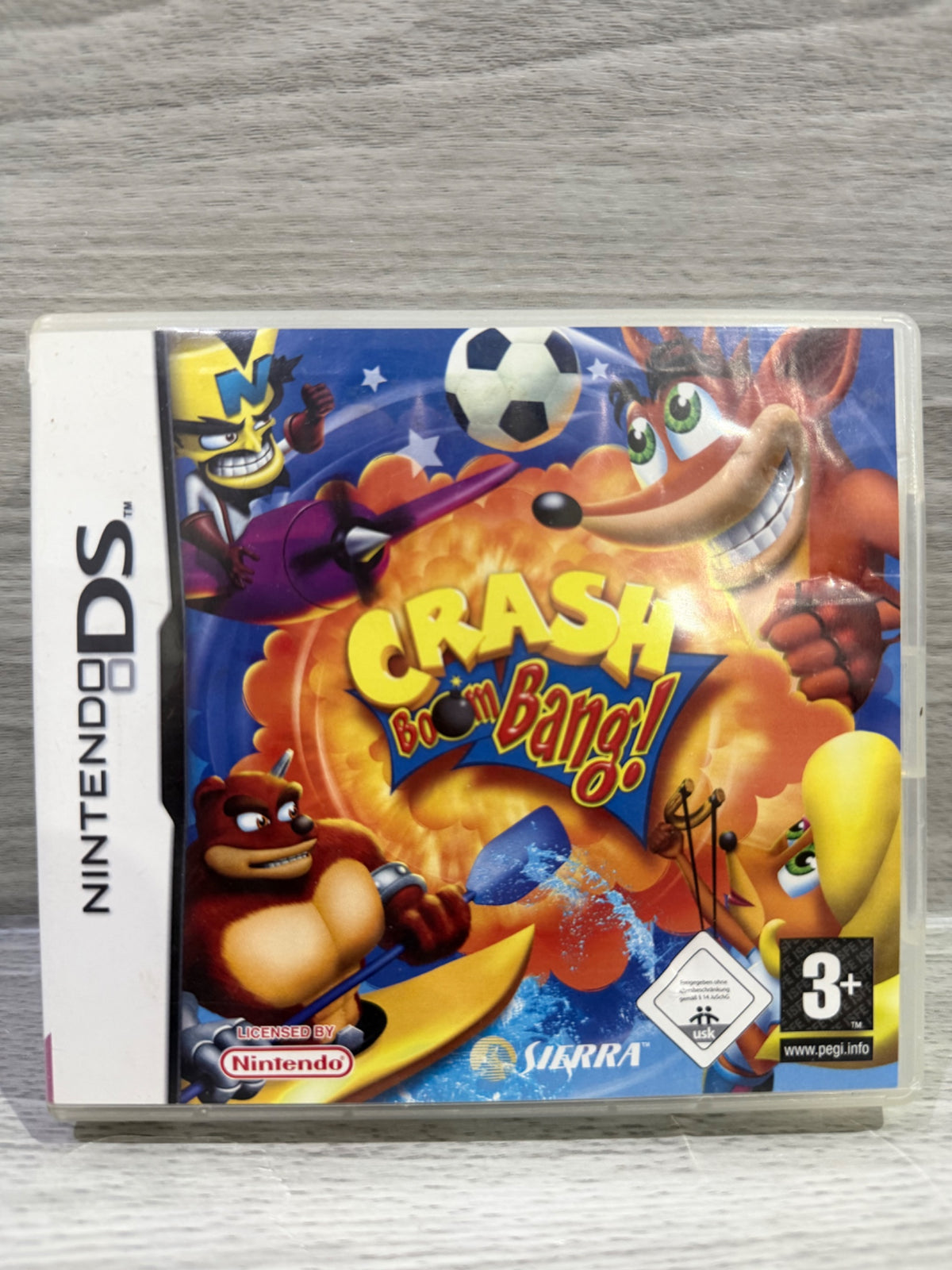 Crash Boom Bang Nintendo DS Complete With Manual PAL UK Tested Working