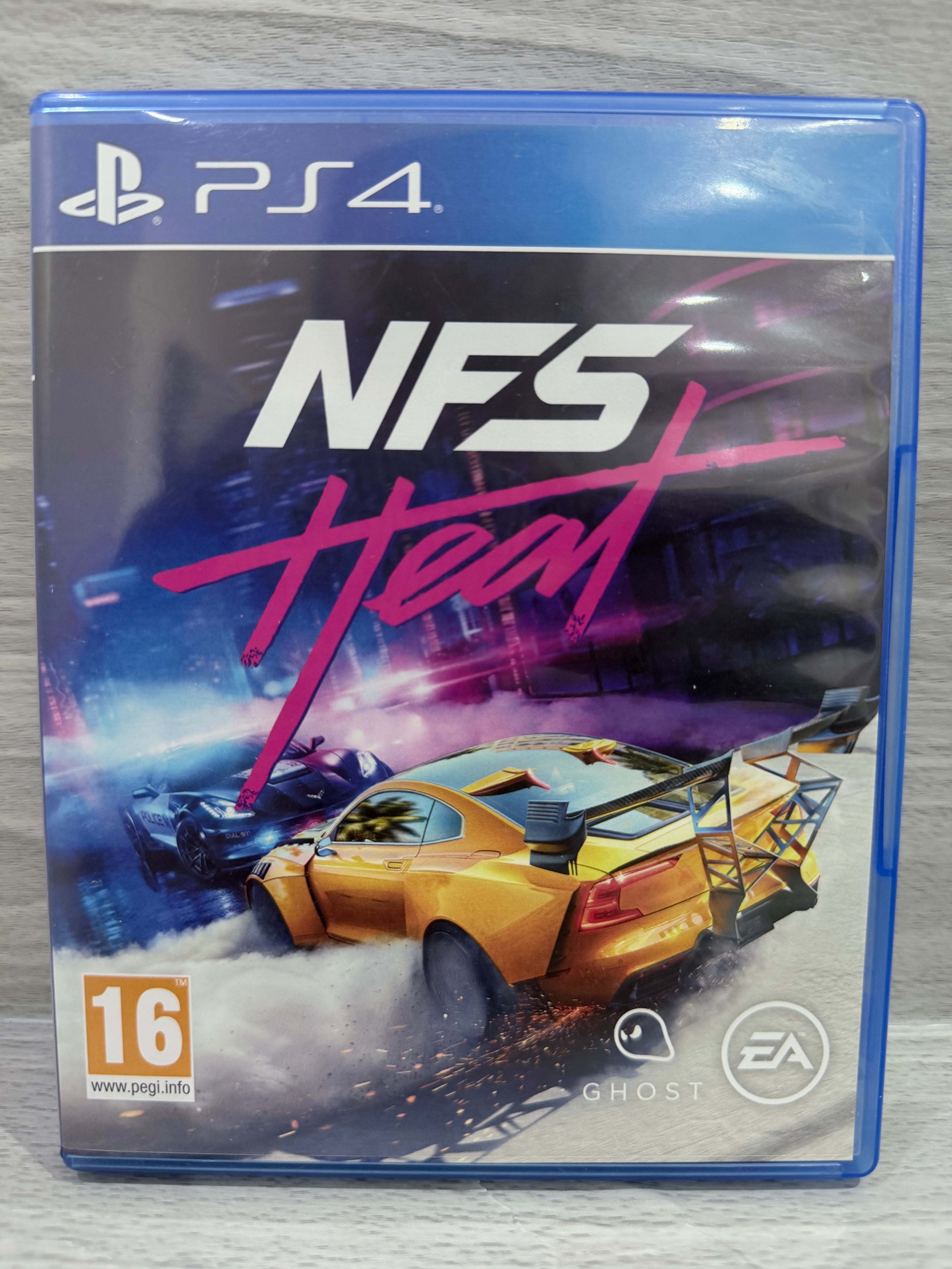 Need For Speed (NFS) Heat Sony PlayStation 4 Boxed PAL UK Tested Working