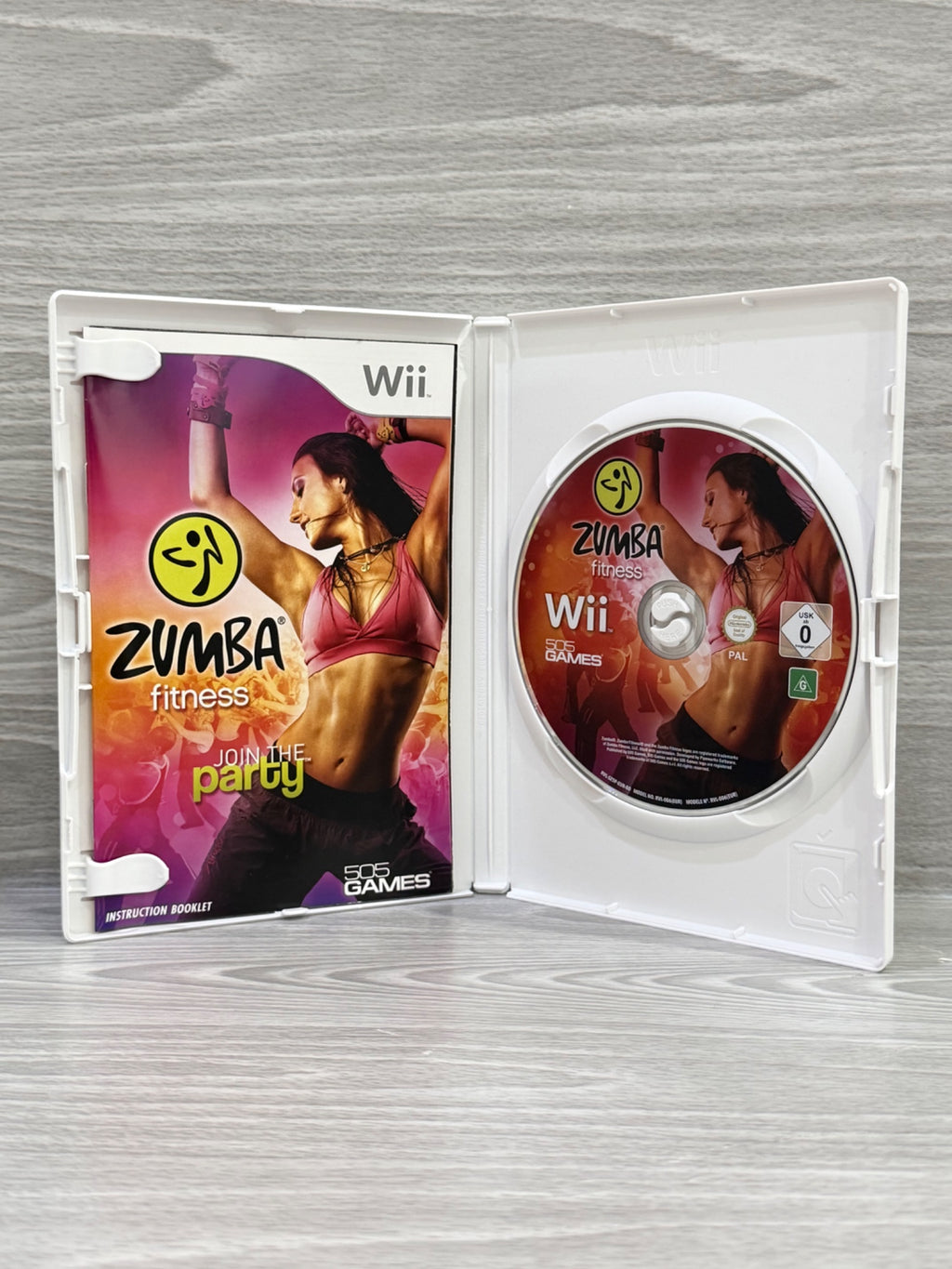 Zumba Fitness W/Out Belt Nintendo Wii Complete With Manual PAL UK Tested Working