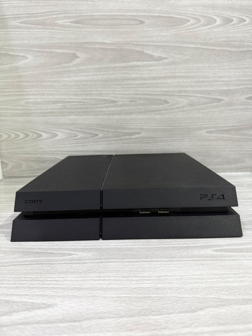 Sony PlayStation 4 Original 500GB Black Console Genuine Red Controller Tested
