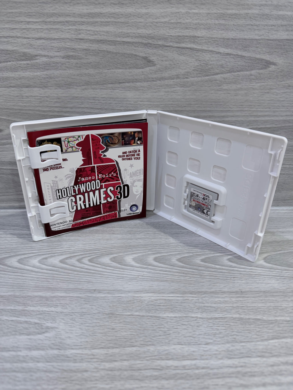James Noir's Hollywood Crimes Nintendo 3DS Complete With Manual PAL UK Tested