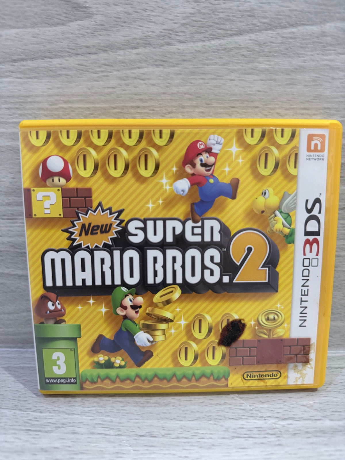New Super Mario Bros. 2 Nintendo 3DS No Manual PAL UK Tested Working