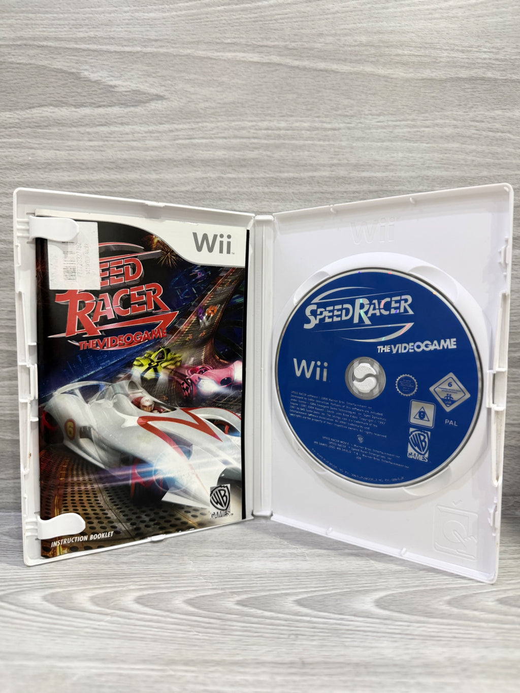 Speed Racer Nintendo Wii Complete With Manual PAL UK Tested Working