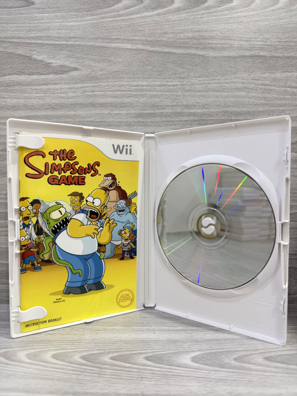 Simpsons Game, The Nintendo Wii Complete With Manual PAL UK Tested Working
