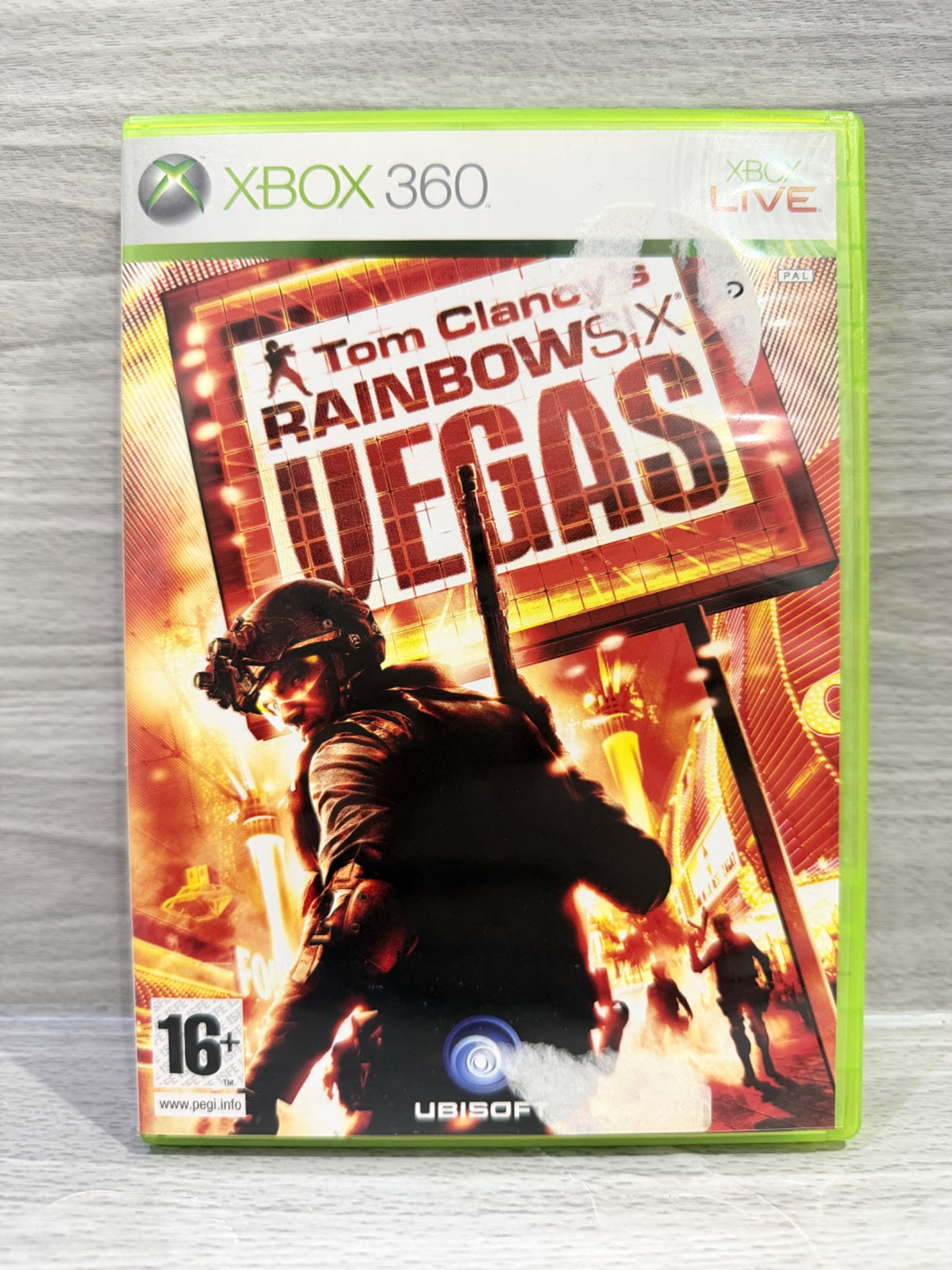 Rainbow Six - Vegas Microsoft Xbox 360 Complete With Manual PAL UK Tested
