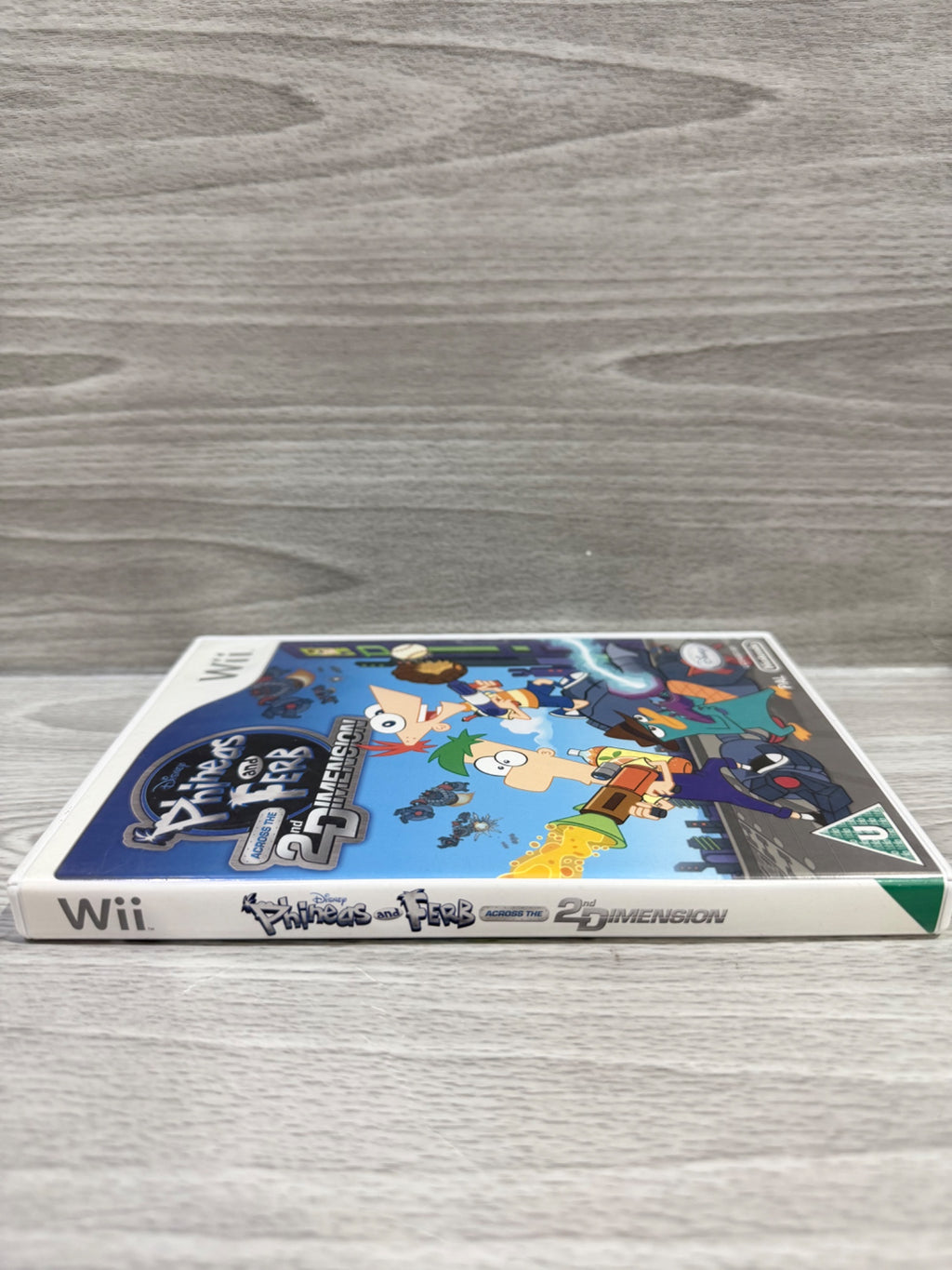 Phineas and Ferb Across the 2nd Dimension Wii Complete With Manual PAL UK Tested