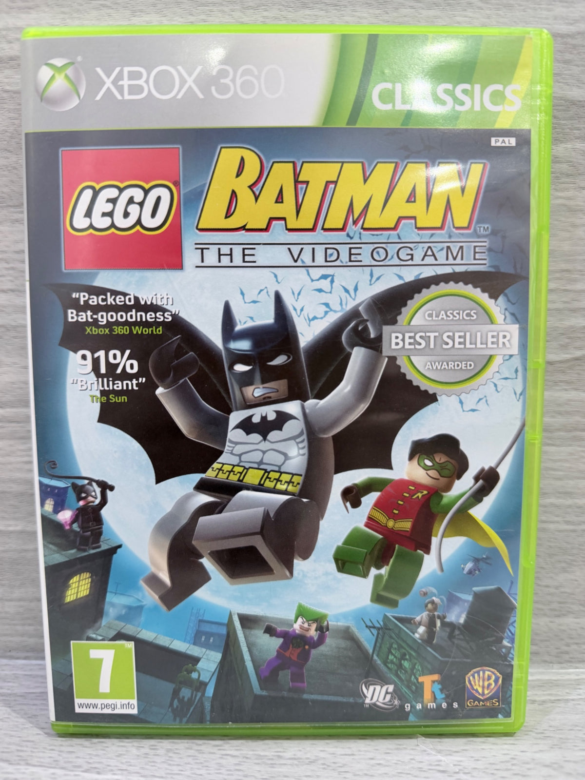 Lego: Batman Xbox Classics Microsoft Xbox 360 Complete With Manual PAL UK Tested